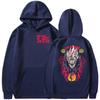 Cooler Japanischer Anime Dandadan Ken Takakura Okarun Print Hoodie Herren Damen Vintage Langarm Sweatshirt