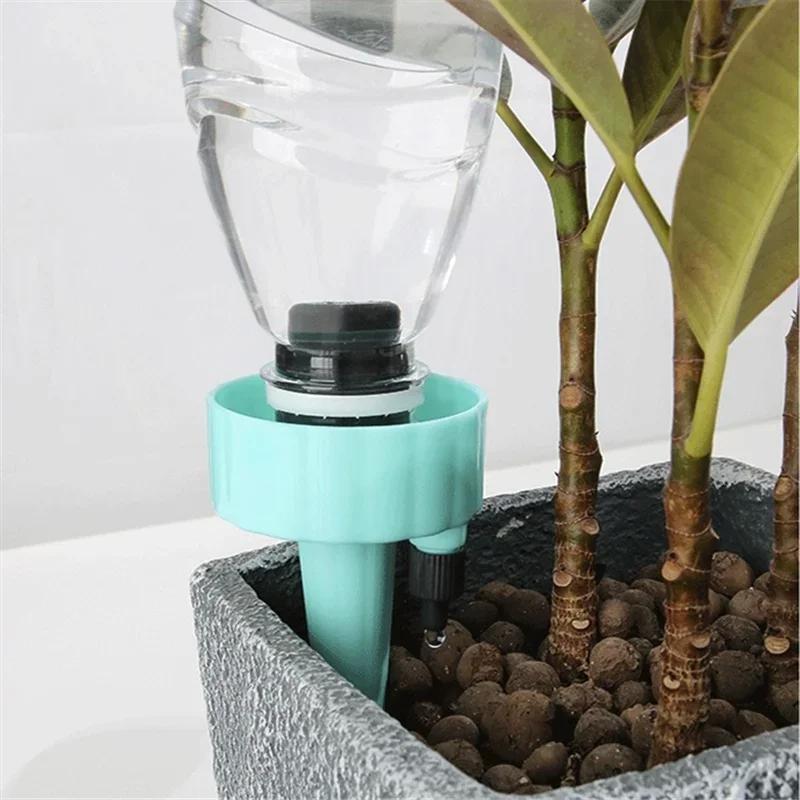 Dispositivo di irrigazione automatica Sistema di irrigazione a goccia Piante Fiore Serra Giardino Gocciolatori auto-irriganti automatici regolabili
