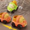 Toddler Car Toy No Battery Required Cartoon Animal Shape Four-wheel Inertia