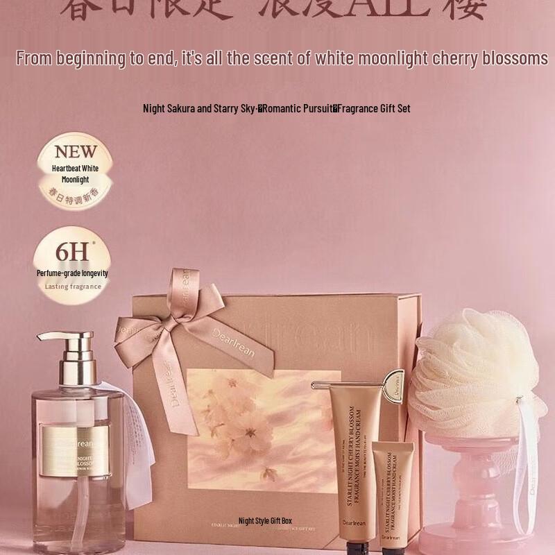 Dear Irean Night Cherry Star Romantic Hand Cream Gift Set