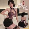 Sex Underwear Pure Desire Uniform Temptation Cheongsam Nightclub Outfit Perspective Sexy Hip Skirt