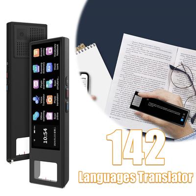 Dictionary Pen 142 Languages Real Time Translator TYPE-C Charging Assistive Reading Pen for Study Travel Business Accessories