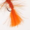 10x10pcs Bead Head Woolly Bugger Wet Flies Sinking Trout Fishing Flies - Orange
