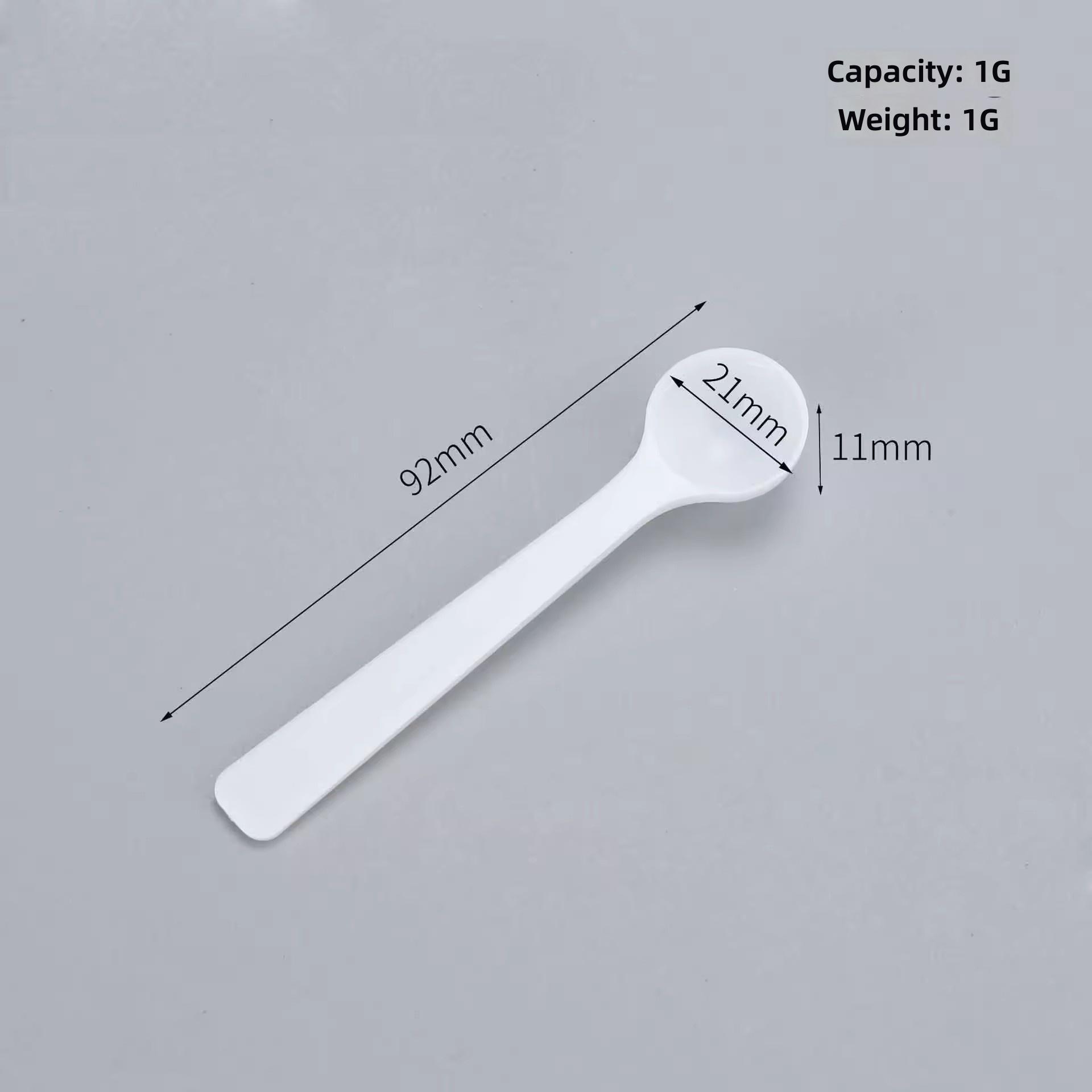 1g 2.5g 3g 5g 10g 10.5g Measuring Plastic Scoop Measuring Spoons Milk Powder Spoons