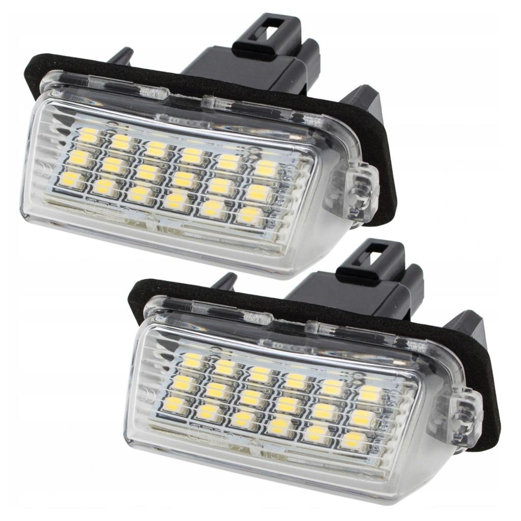 Led Licence Plate Light Kit, Autotune, For Toyota Auris E15 Fl (After Facelift), Toyota Auris Kombi, Toyota Avensis, Toyota Camry, Toyota Corolla E16,