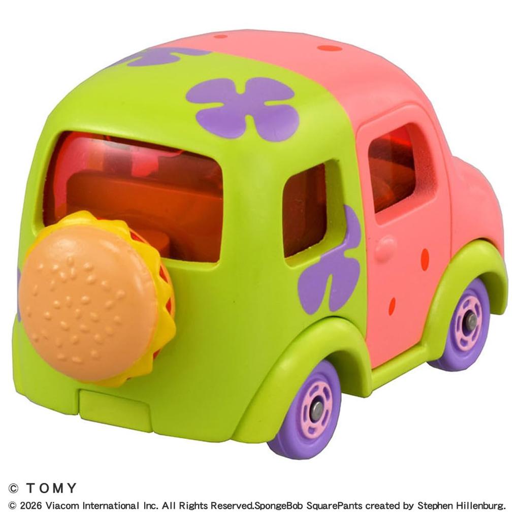 Takara Tomy Tomica Dream SP SpongeBob Patrick Mini Car Toy Ages 3 and Up