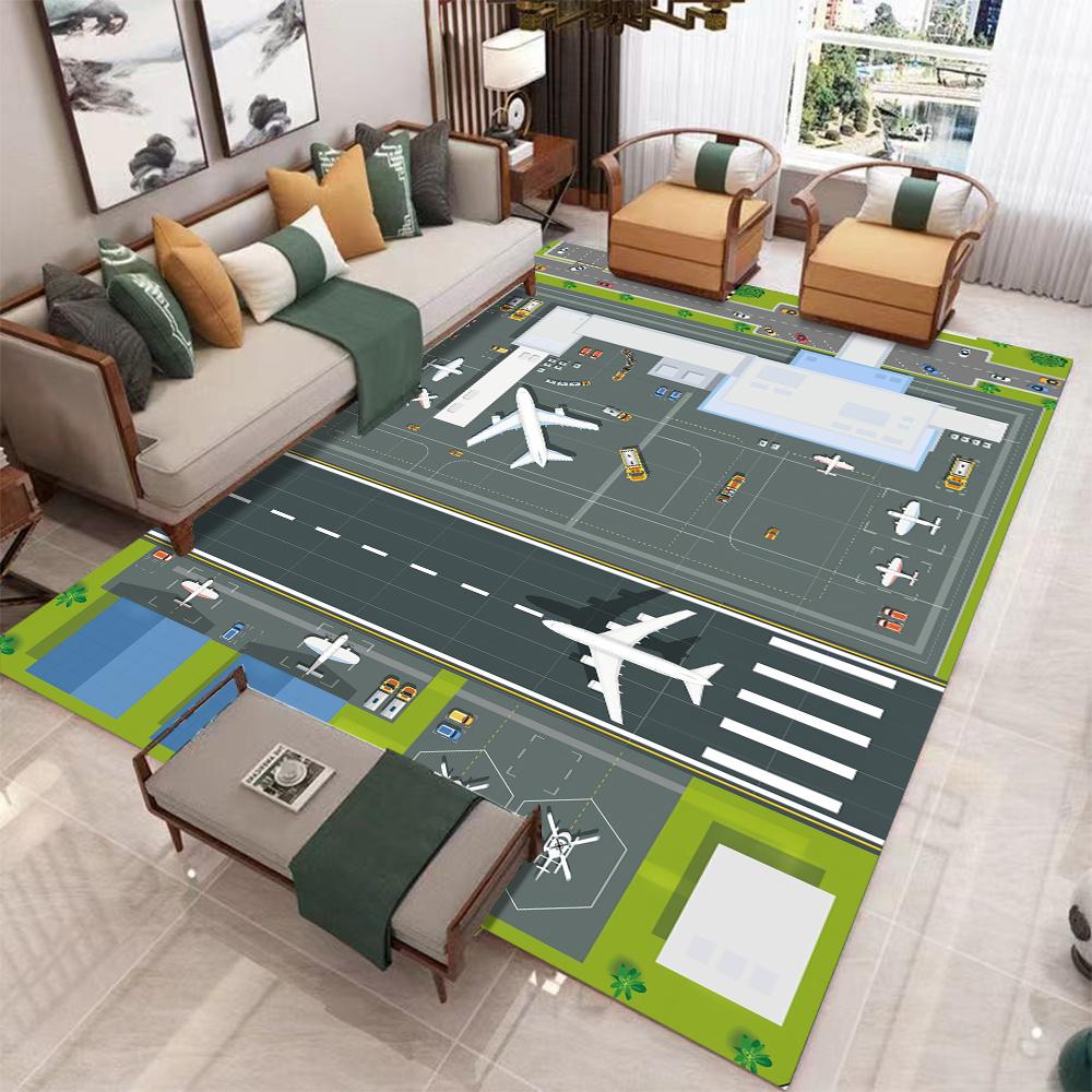 

Cartoon Carpet Children s Parking Lot Traffic Game Floor Mat Carpet Boy Car Road Track Carpet Lane Floor Mat Rugs Living Room 50X80CM