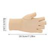 1 Pair  Soft And Light Fingerless Anti Uv Radiation Protection Gloves Onesize