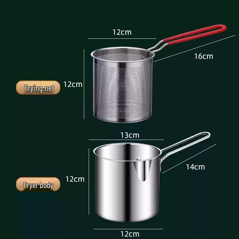 

Мини сковорода из нержавеющей стали без покрытия с фильтром для индукционных плит