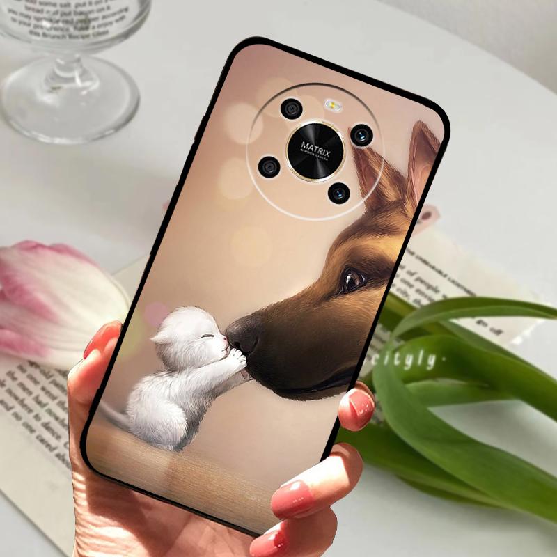 For Honor Magic4 Lite 5G Case ANY-LX1 LX2 LX3 Silicone TPU Soft Phone Cover For Honor Magic 4 Lite Bumper Fundas Fashion Luxury