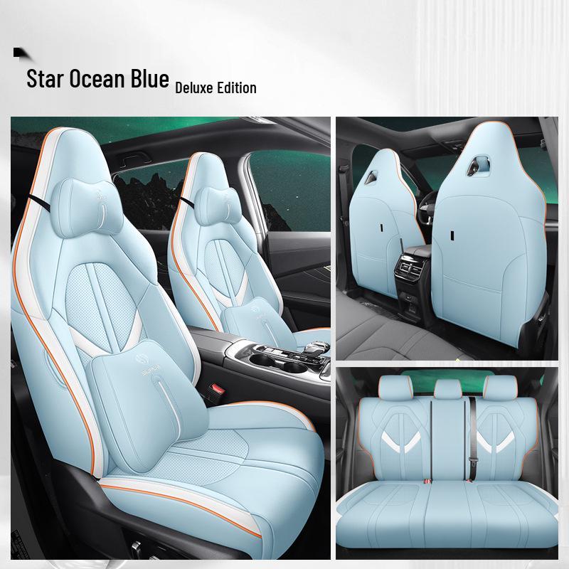 Universal Full Surround Perforated Leather Car Seat Cushion for Dongfeng Fengxing Leiting