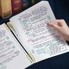 Oil Painting Loose-Leaf Notebook A5 80 Sheets Note Book Detachable Notepad Student Stationery Office Supplies