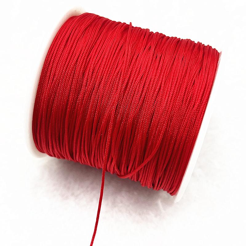 5yards 1.5mm Nylon Cord Thread Chinese Knot Macrame Cord Bracelet Braided String DIY Tassels Beading Shamballa Thread