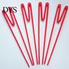 Food Chopsticks Toddler Chopstick Grade High Temperature Resistance Integrated Training Solid Color M Shape Learning Baby Accessories Finger