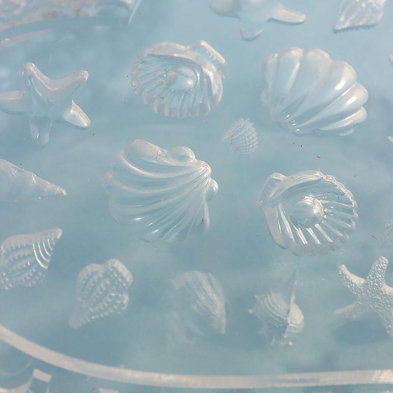 Nail Art Soft Silicone Mold Shell Conch Molds 3D Silicone Carved Ocean Style Diy Nail Design Template Nail Accessories For Salon