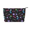 Salon Hair Dressing Tool Pattern Cosmetic Bag Women Large Capacity Makeup Organizer Cosmetic Case Portable Storage Toiletry Bags