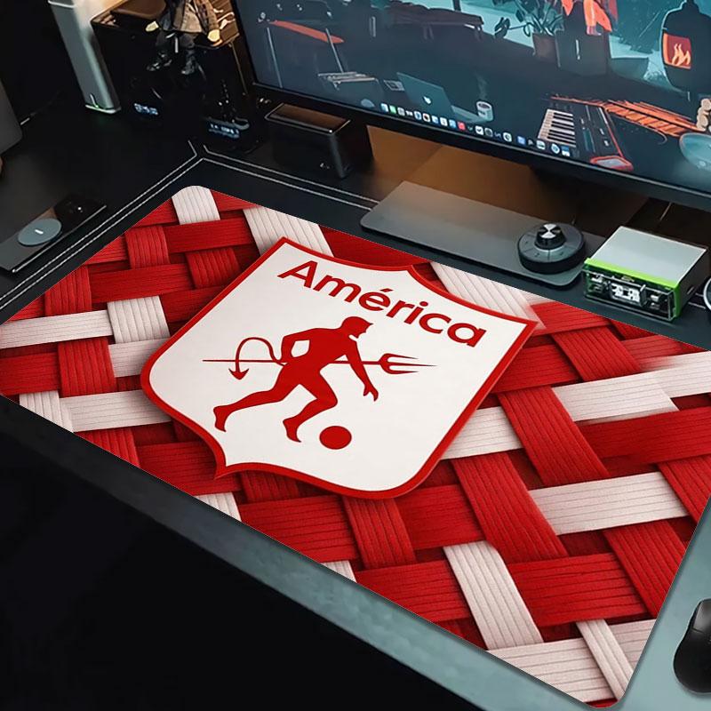 Arsenal F Großes Mauspad Große Gaming-Tischunterlage Rutschfest für Laptop Tablet Großes Mauspad XXL Matte Mini-PC-Spielmatte Mit verriegeltem Rand