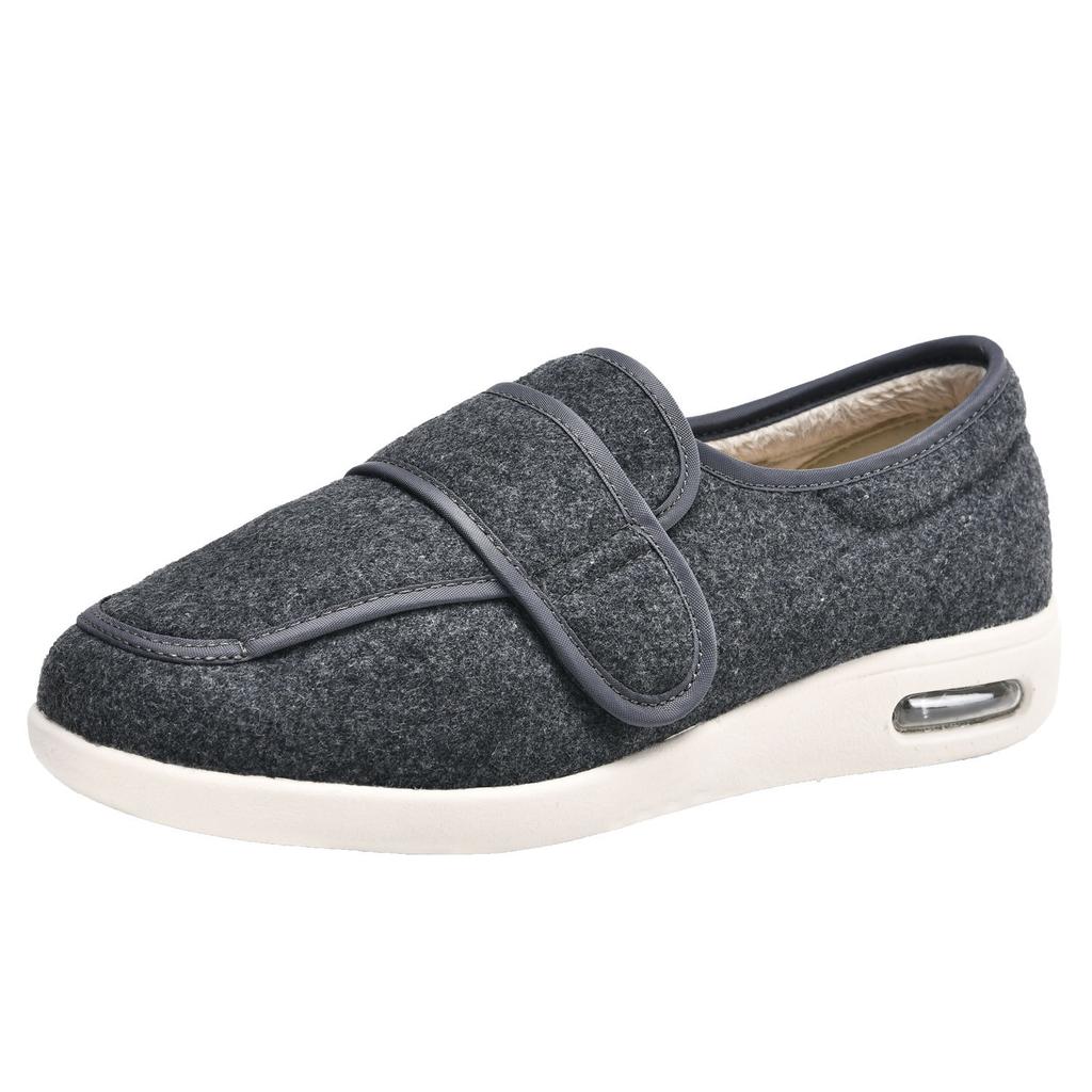 Pantofi de iarnă Pantofi cu velcro slip-on pentru seniori Încălțăminte ușor de purtat Pantofi confortabili pentru uz zilnic