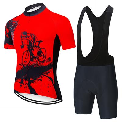 Fahrradtrikot Set 2026 Herren Team Kurzarm Radsportbekleidung MTB Fahrrad Uniform Maillot Ropa Ciclismo Sommer Fahrradkleidung