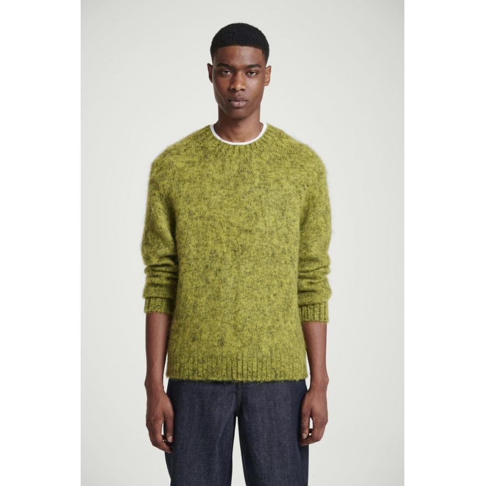 

Cos Japan Space Dye Mohair Blend Sweater green/XS