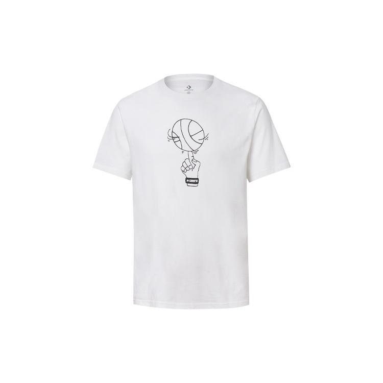 Converse Basketball Graphic T-Shirt White Men s 10019942-102 S