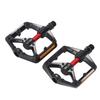 2Pcs Cycle Pedal Aluminum Alloy Dual Bearing Non Slip Reflective Pedal Replacement