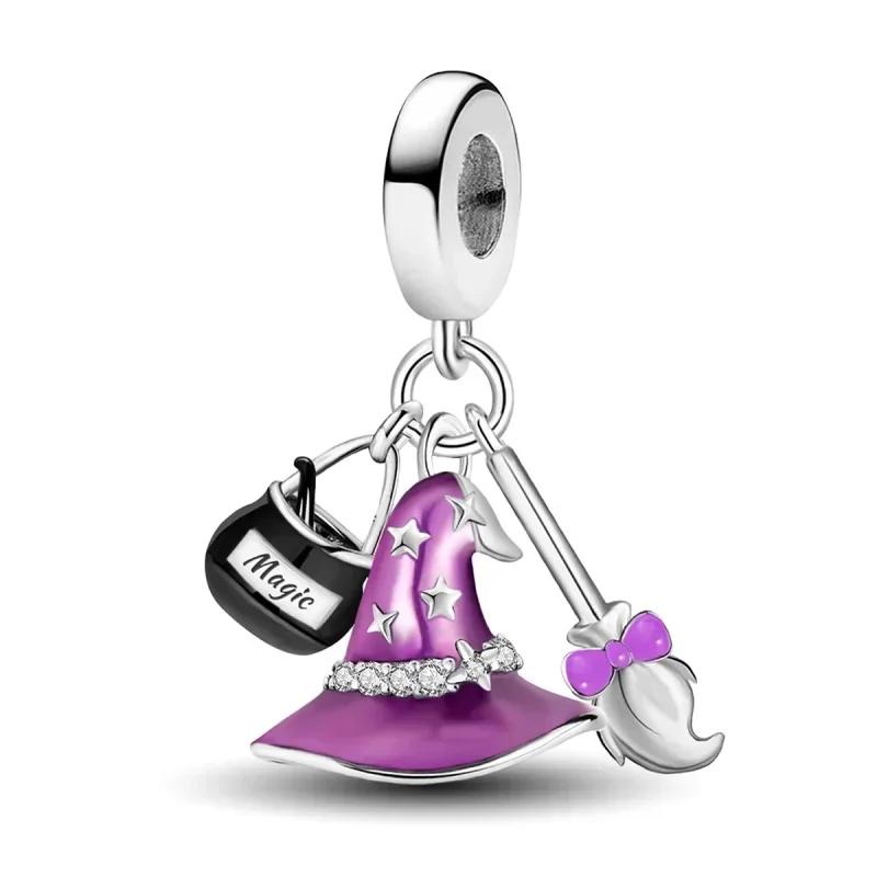 Copper Love Heart Air Balloon Girl Strawberry Charms Bracelet Necklace Making Gift Of High Quality Fine Jewelry