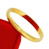 Open Great Wall Pattern Women’s Fashion Plated Heart Sutra Bracelet