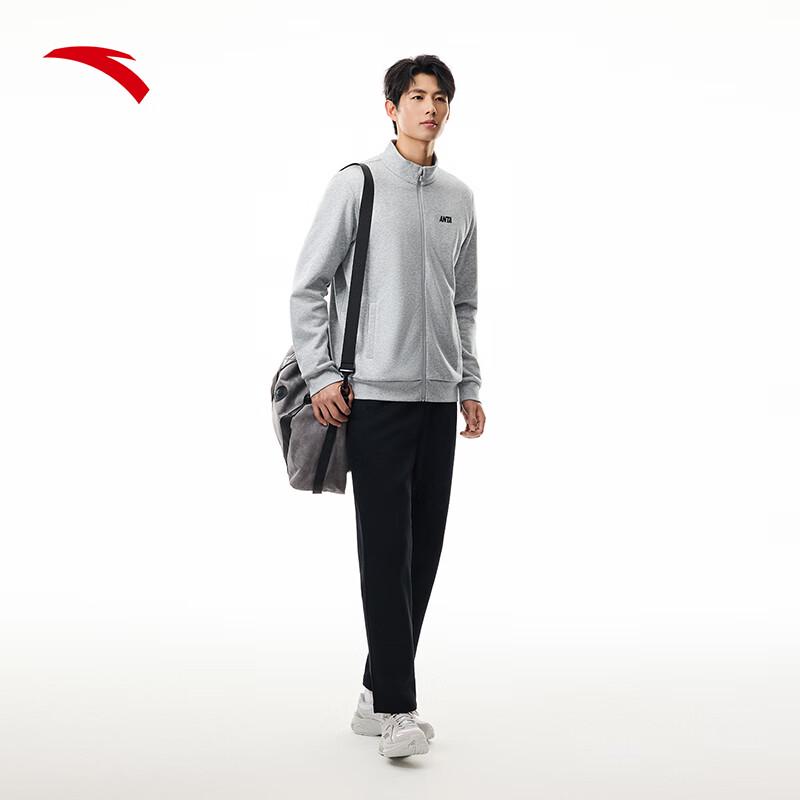 

ANTA Men s Easy Care Stand Collar Tracksuit M