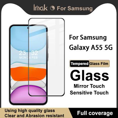 Dla Samsunga Galaxy A55 5G Szkło IMAK Pełne Pokrycie Szkło Hartowane Folia Pro+ Seria