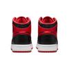 Air Jordan 1 Mid GS Alternate Bred Buty dla dzieci Czarne Ognista czerwień Białe DQ8423-060