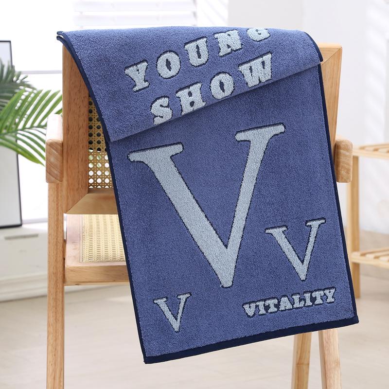 

Class A Towels Pure Cotton Velvet Cotton Moisture-wicking Face Wash Towel Gift Idea Home Couple Towel Cotton Thick Jacquard 35*74CM