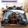 3PC Custom Name Wolf Spirit Connection Bedding Set Duvet Cover Closure Includes 1 Duvet Cover & 2 Pillowcases for Bedroom