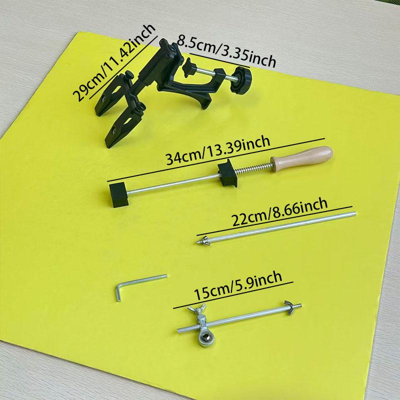 Fixed Knife Sharpener Professional Angle Sharpening Stone Kitchen Whetstone Grinding System Honing Diamond Grinder Woodwork Tool