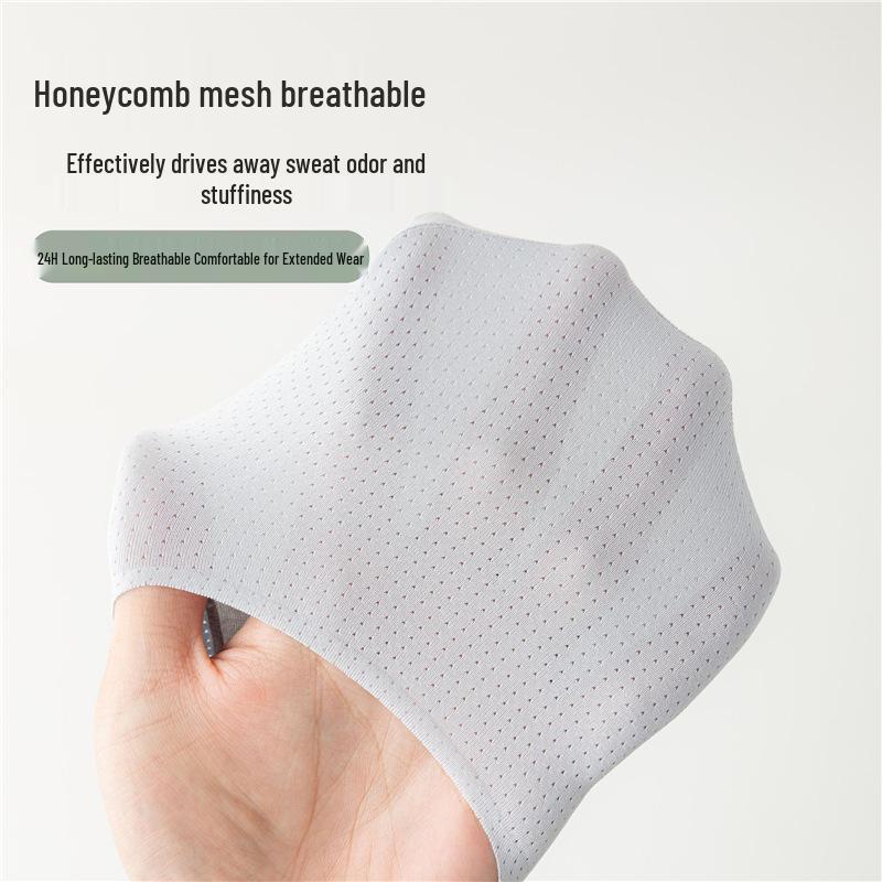 Socks Man Summer Mesh Non-Slip Low-Cut Men's Boat Socks