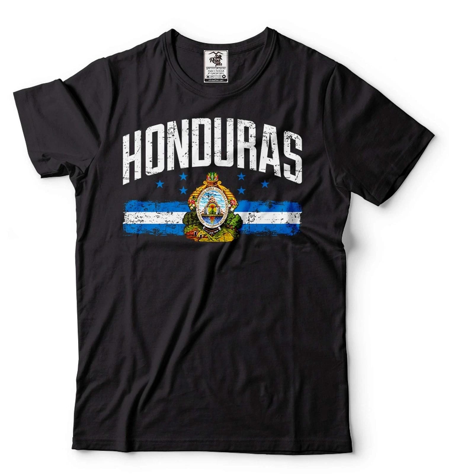 Honduras Flag Shirt Honduras National Flag Tee Honduran Patriotic Gift Shirt S