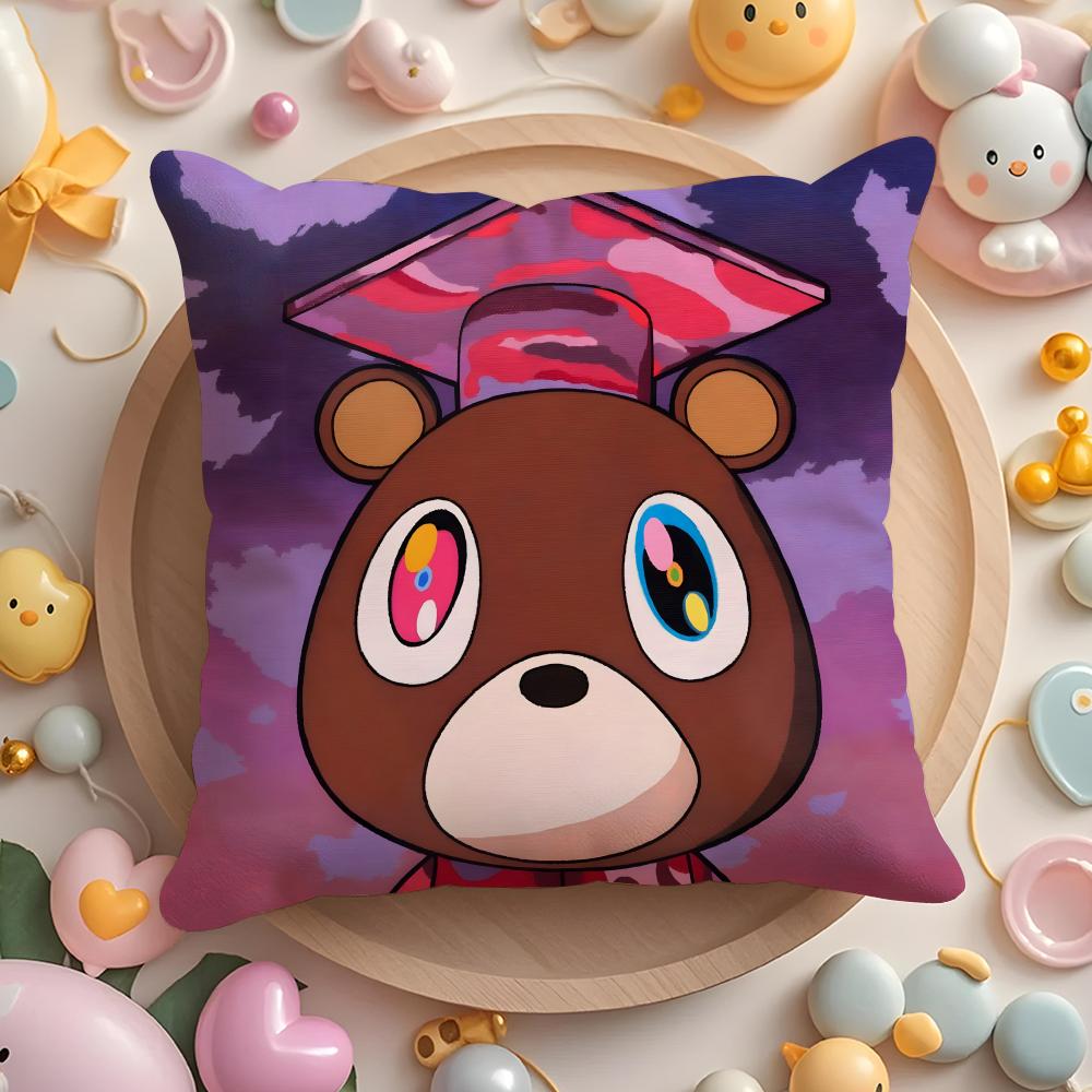 Singer K-Kanye Omari West Cushion Cover Home & Car Multi-Scene Pillow Cover - Reversible, Soft & Durable for Daily Use