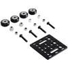 Durability V Wheel V Gantry Plate for Smooth Motion Enhances Stability in 3D Printer Framework Machinery Easy Installation