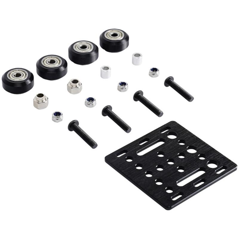 Durability V Wheel V Gantry Plate for Smooth Motion Enhances Stability in 3D Printer Framework Machinery Easy Installation