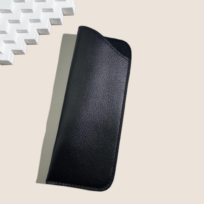 

Чехол для очков из искусственной кожи, держатель для солнцезащитных очков, черный Size1 чёрный