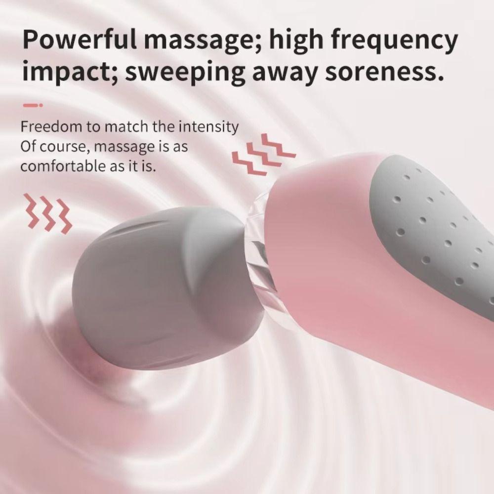 Portable Handheld Massage Device USB Rechargeable Deep Tissue Massager  Full Body Massage