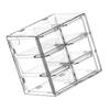 Stackable Multiple Drawer Storage Case For Glasses Sunglasses Organization In Clear Acrylic Materials