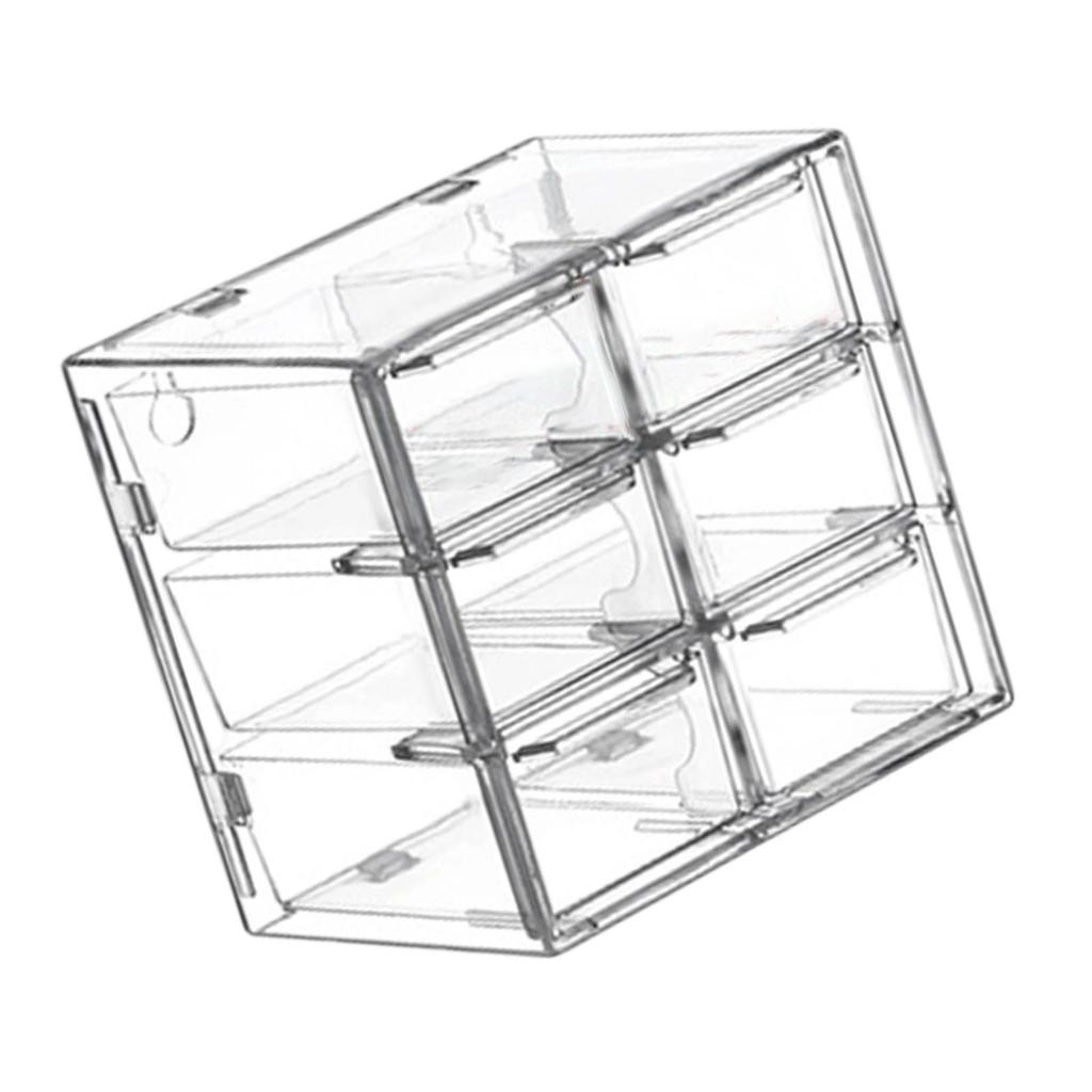 Stackable Multiple Drawer Storage Case For Glasses Sunglasses Organization In Clear Acrylic Materials