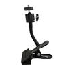 Versatiled Clamp Mount With Flexible Gooseneck Arm For Baby Monitors Sports Cameras And Smartphones 500g Capacity
