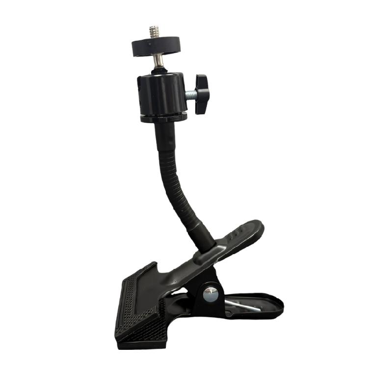 

Versatiled Clamp Mount With Flexible Gooseneck Arm For Baby Monitors Sports Cameras And Smartphones 500g Capacity 9cm