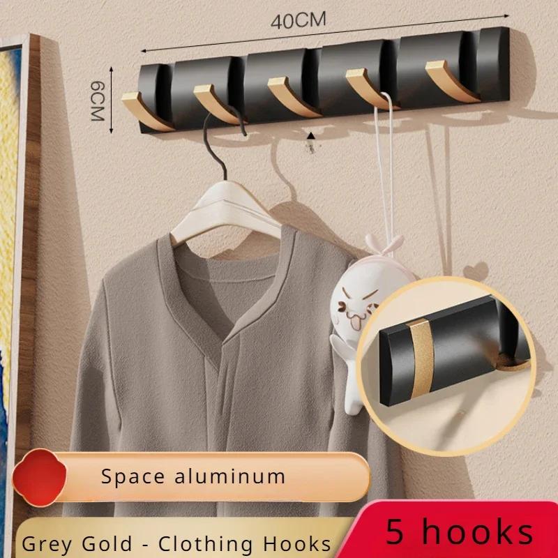 Platzsparende Haken aus Aluminium für den multifunktionalen, faltbaren Einsatz im Haushalt