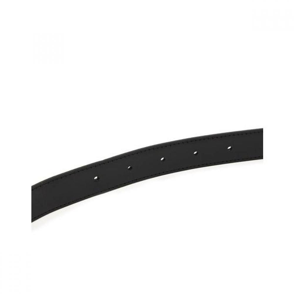 Daks Black Leather Slim Belt Dbbe9e741