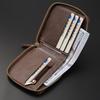 Men's Retro Simple Multi-Card Slot Polyester Zipper Wallet