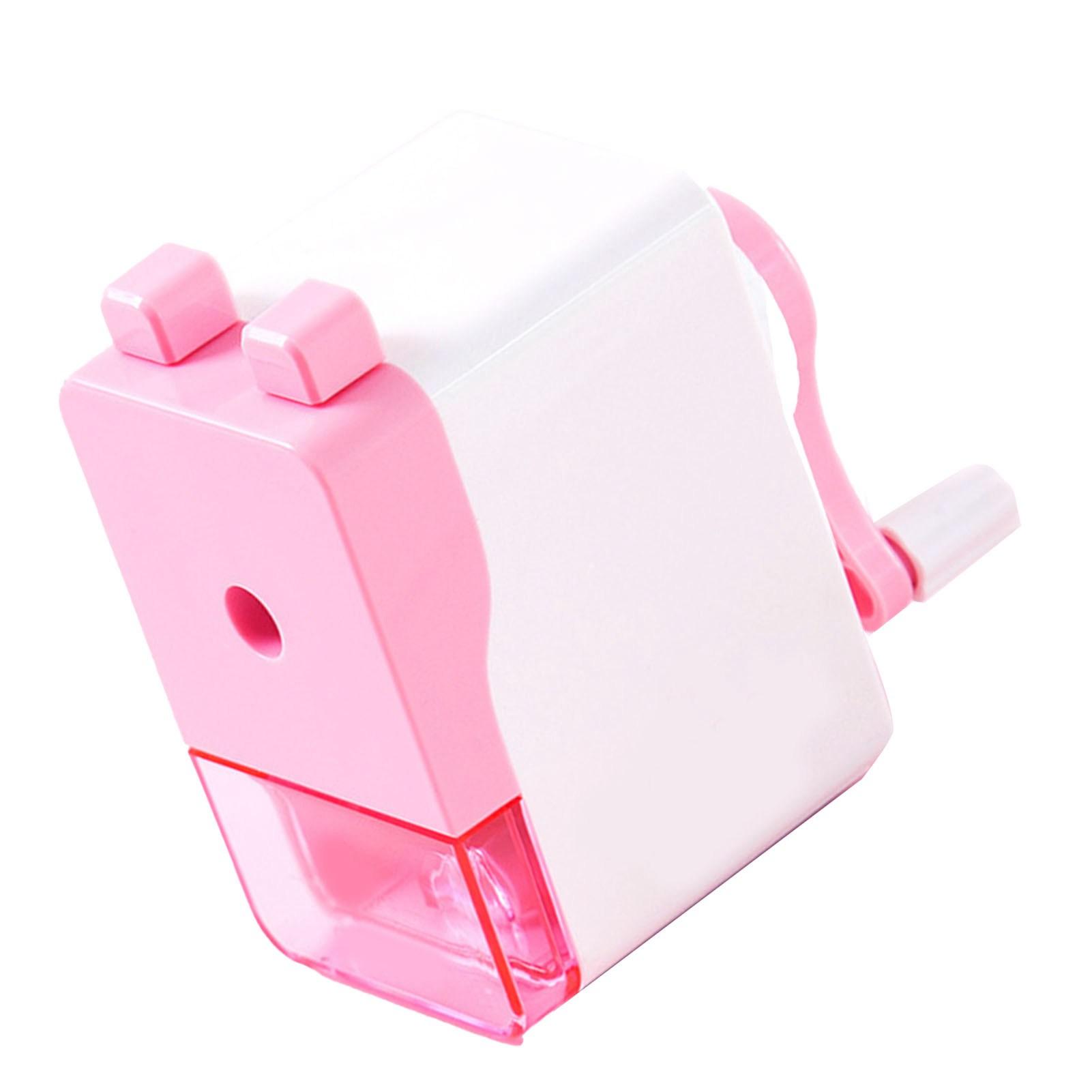 

Ручная точилка для карандашей Милая мультяшная форма Экономящая усилия Ручная точилка для эскизных карандашей для красный