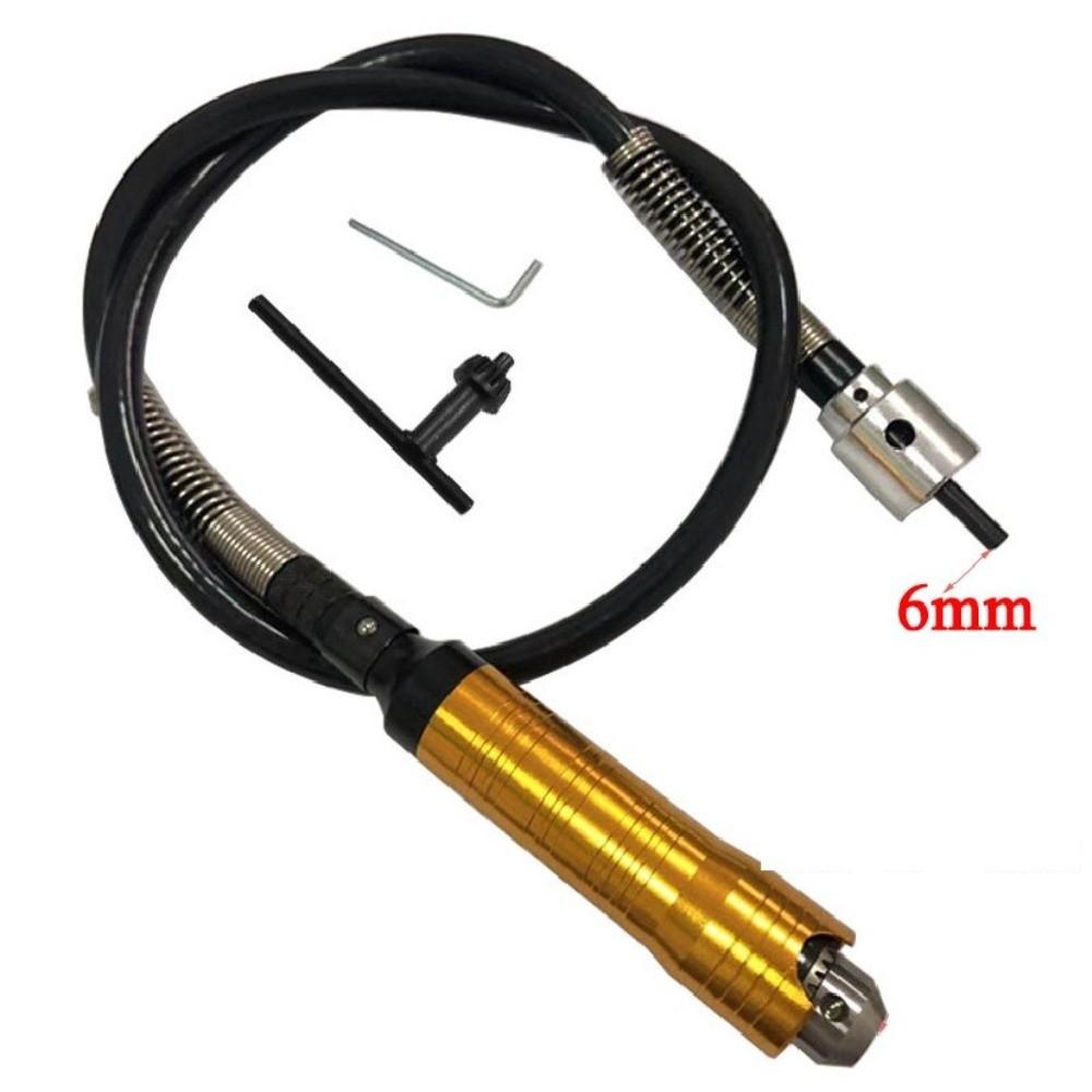 Stainless Steel Flexible Drill Extension 6.5mm Rotary Grinder Tool  Drill Accessories